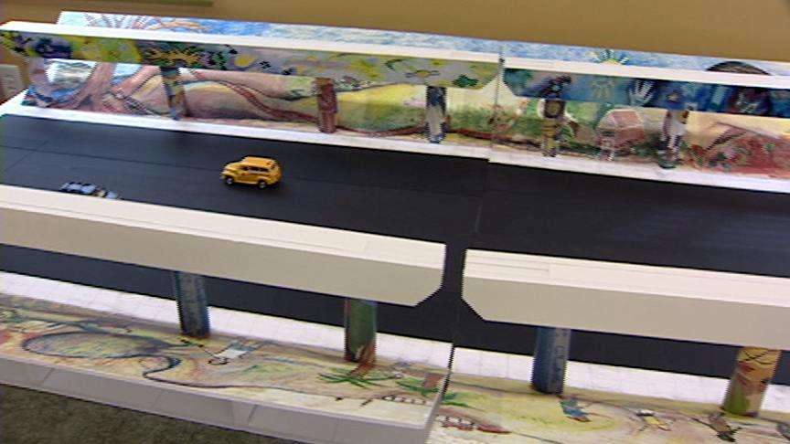 Community hopes to brighten up freeway underpass