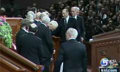 Pres. Monson sustained, new apostle named at LDS conference
