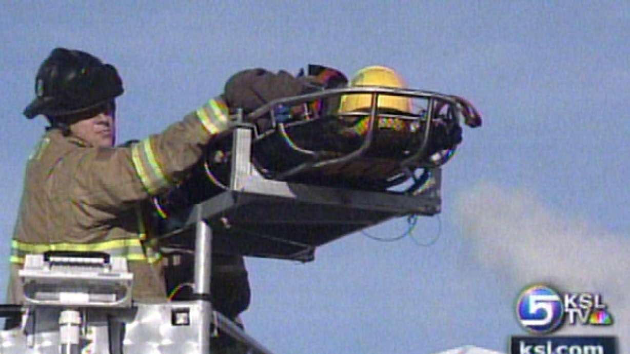 Woman Rescued from Hole