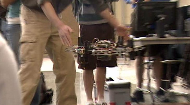 BYU students build robots of the future