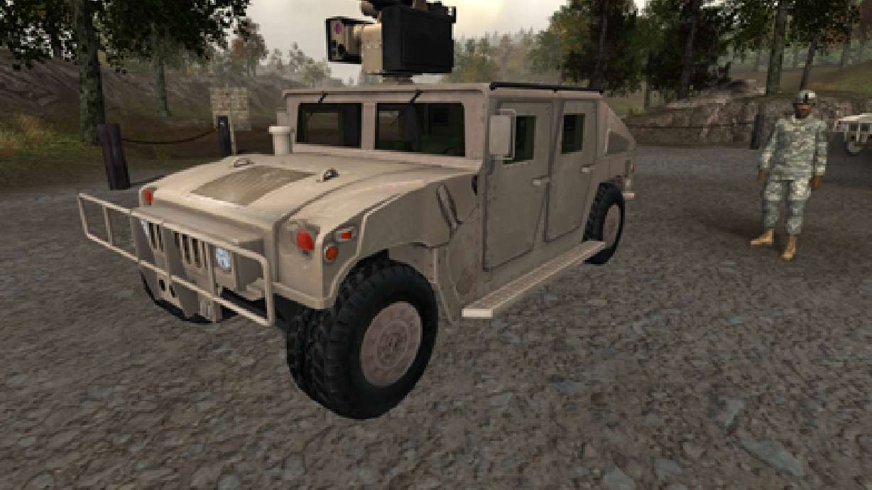 Army recruiting with help of video game