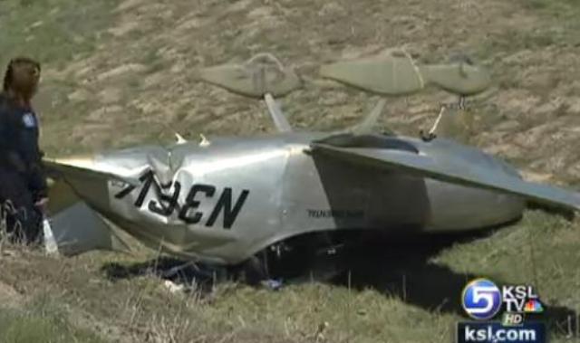Small airplane crashes in West Jordan