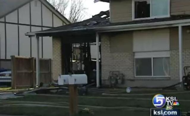 Fire damages home in Taylorsville