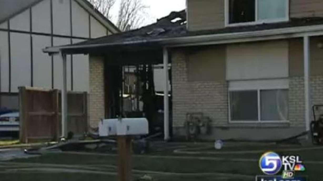 Fire damages home in Taylorsville