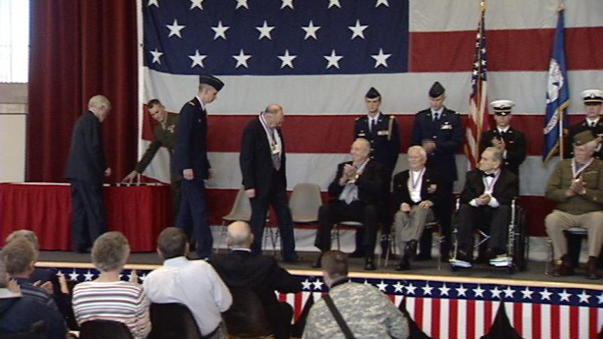 12 Veterans Honored for Their Sacrifices