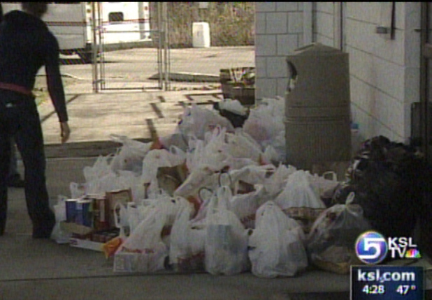 BYU Students Collect Food for Needy