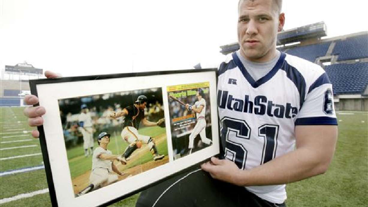 Slugger's son awaits NFL draft