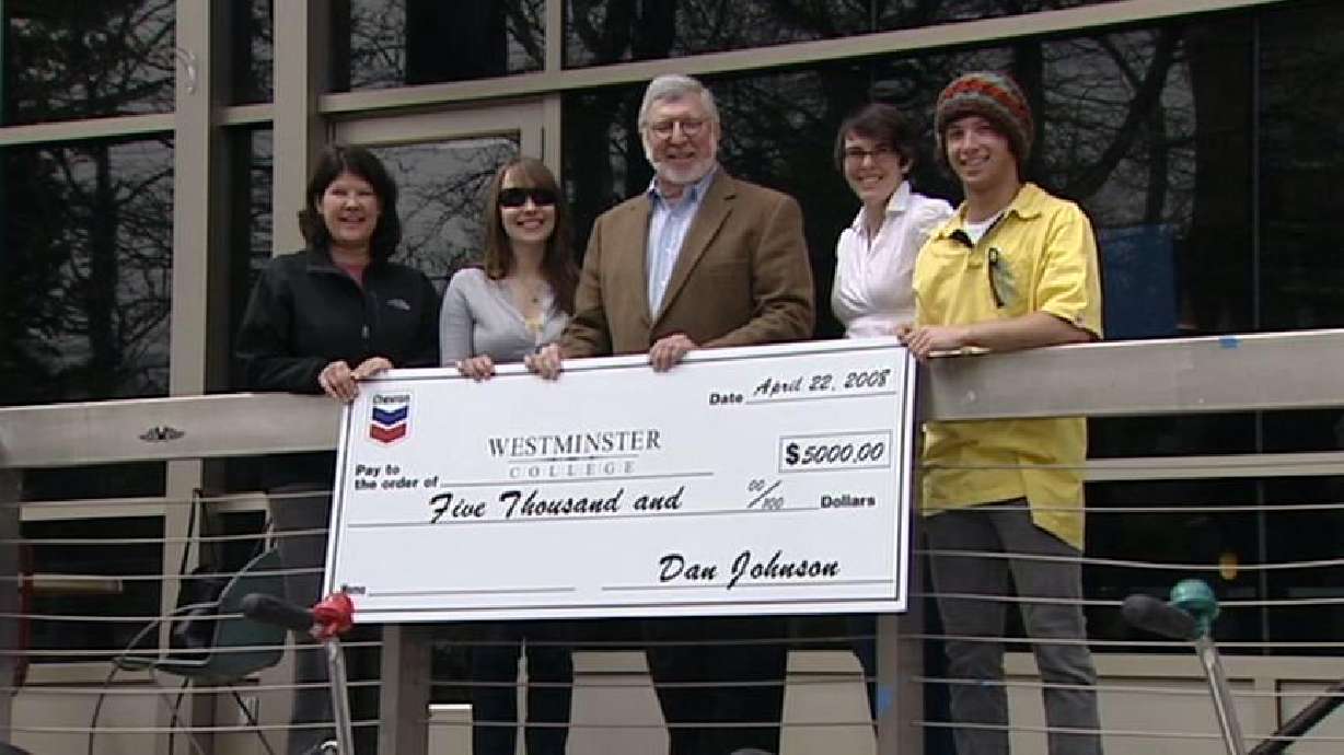 Westminster students receive gift from Chevron