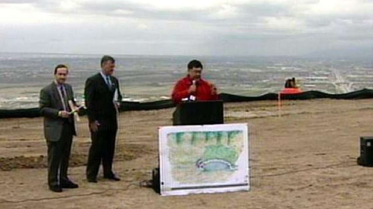Crews break ground on flight park