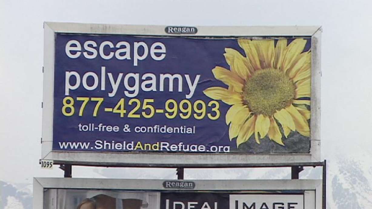 Former polygamist woman reaches out to others through billboards