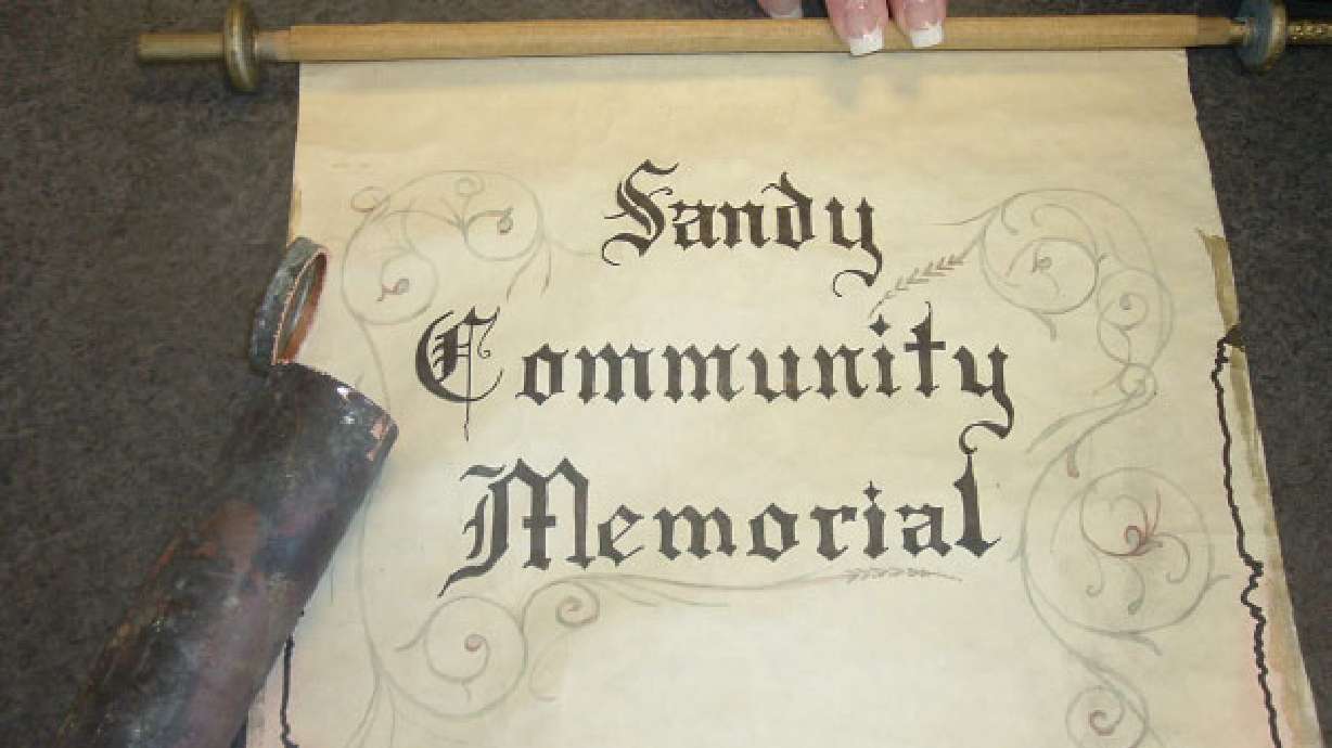 Mysterious time capsule found at Sandy Elementary School