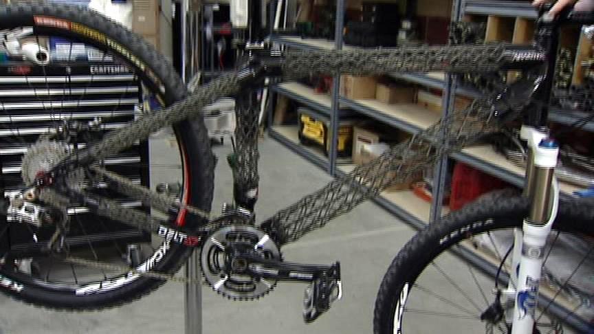 Utah company introduces high-tech mountain bike