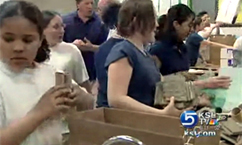 Students build models of environmentally friendly homes