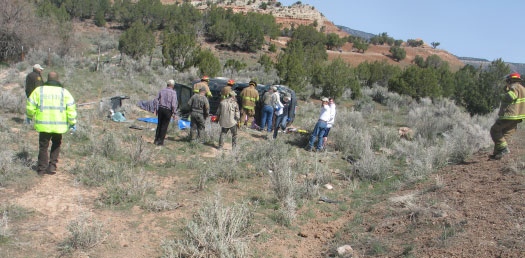 Rollover crash kills Magna man