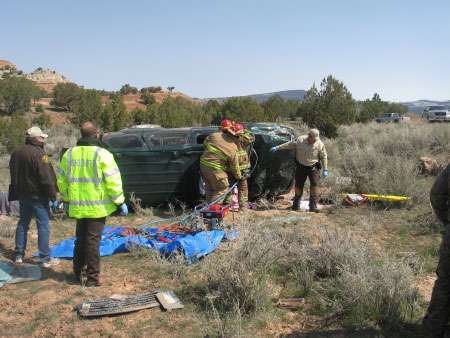 Rollover crash kills Magna man
