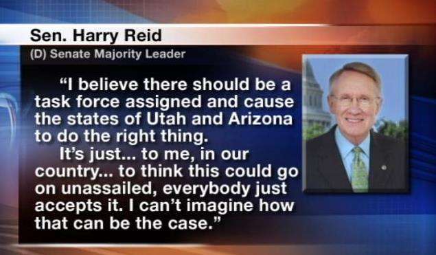 Shurtleff calls Sen. Harry Reid's comments ‘grossly uninformed'