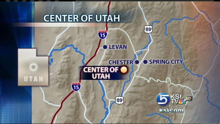 Scout attempts to pinpoint center of Utah