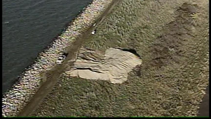 Pool of Water Near Dam Was Not a Leak