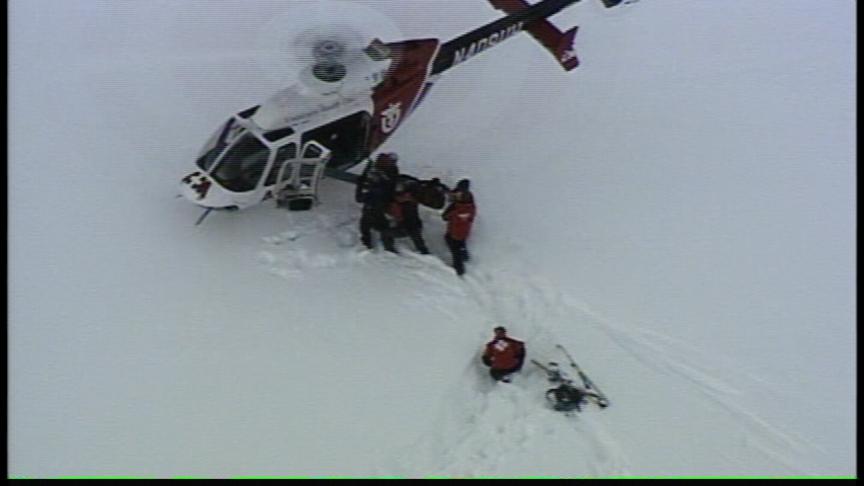 Man Survives Being Buried in Avalanche