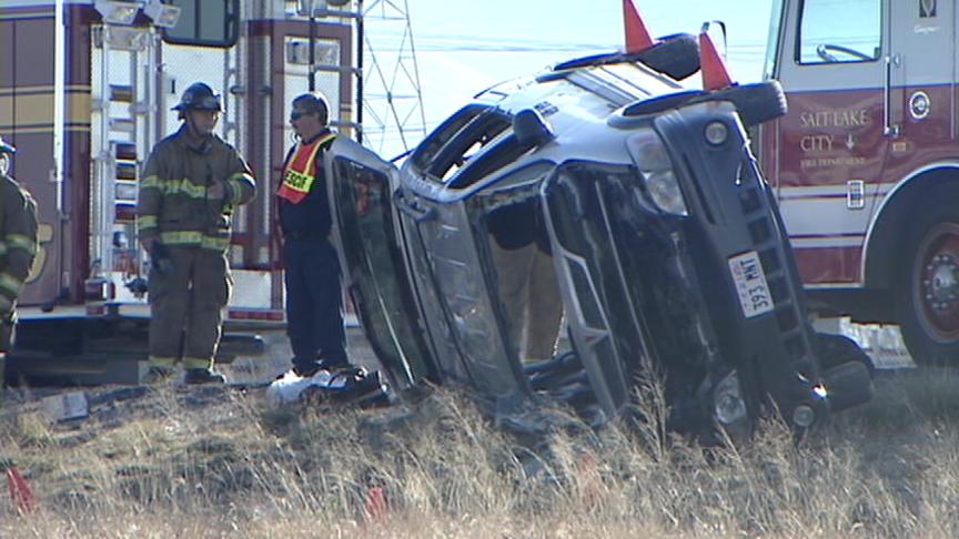 Rollover Closes Freeway Ramps