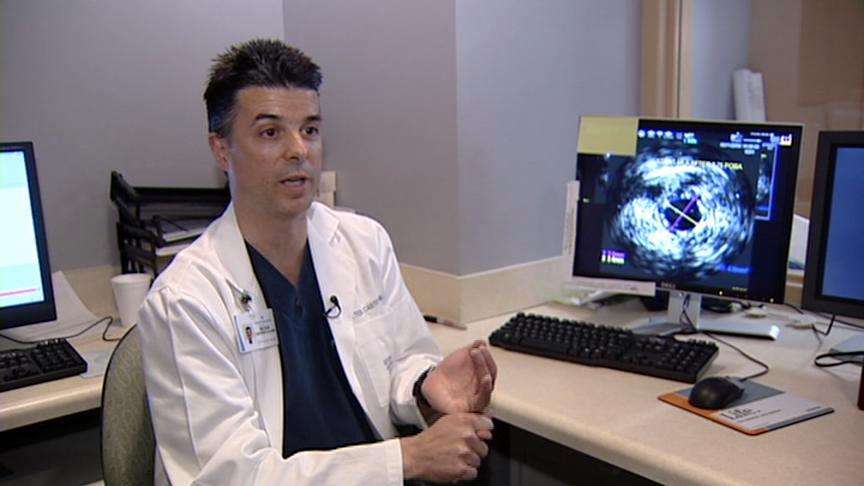 Internal ultrasound to help doctors better diagnose heart patients