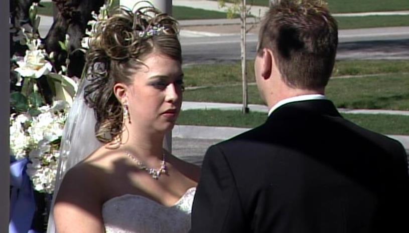 Father attends daughter's wedding via Webcam