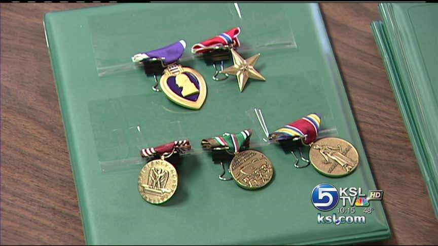 Kearns man finally receives WWII medals