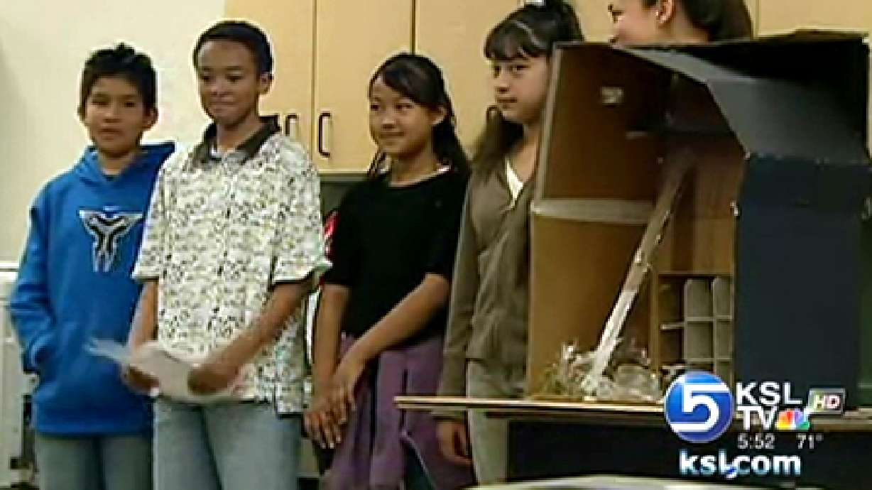 Students reveal models of environmentally friendly homes