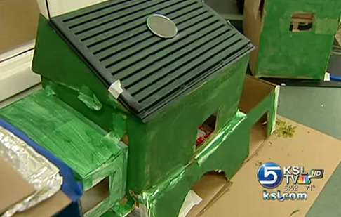 Students reveal models of environmentally friendly homes