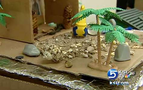 Students reveal models of environmentally friendly homes