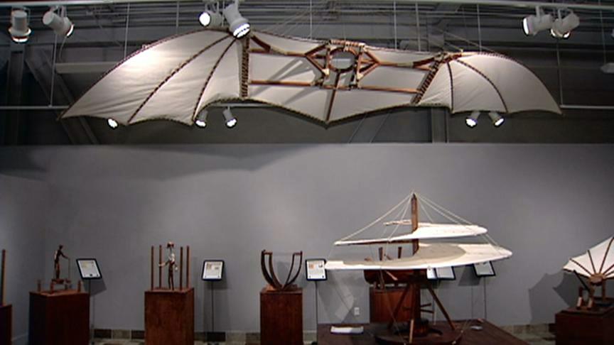 Inventions of Leonardo da Vinci come to Utah