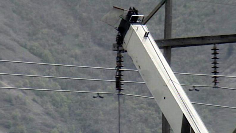 Man shocked in construction accident