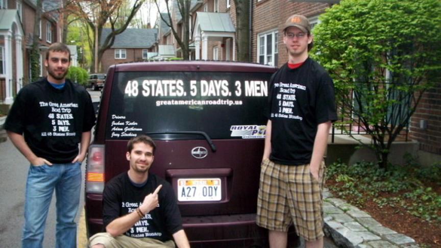 Three North Salt Lake men travel the country in just over 100 hours