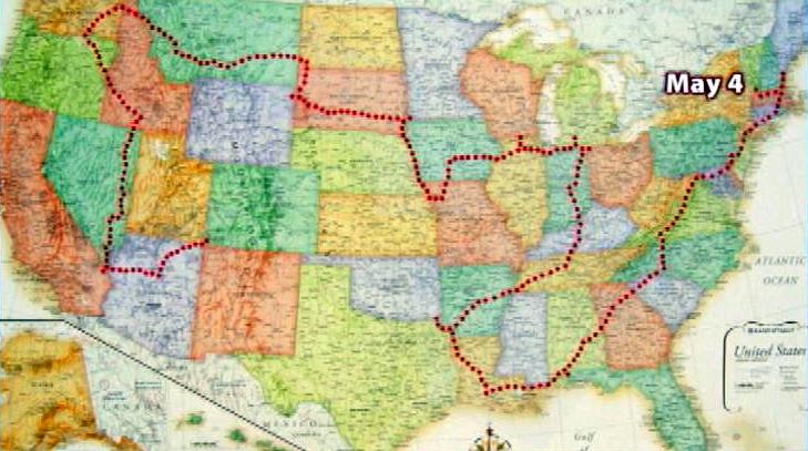 Three North Salt Lake men travel the country in just over 100 hours