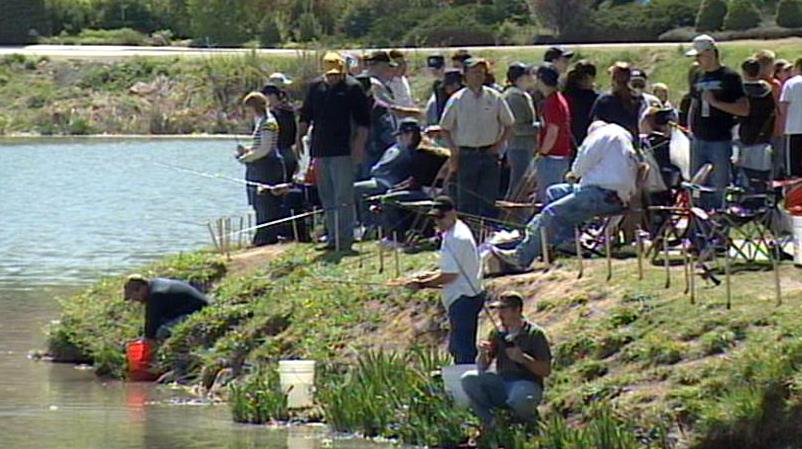 Special needs children enjoy day of fishing