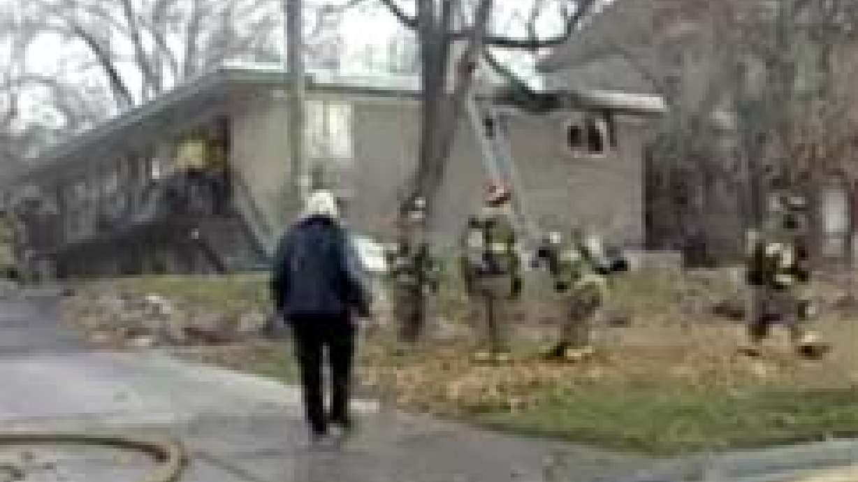 Fire Breaks Out at Salt Lake Apartment Building