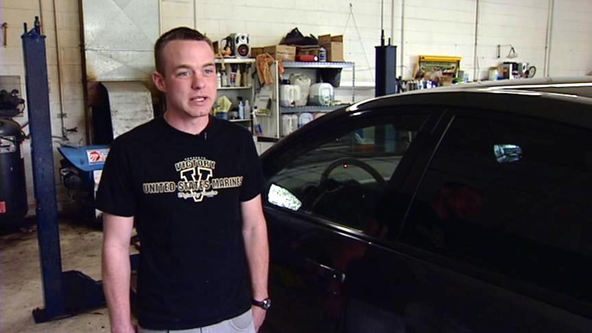Teen running successful cardetailing company