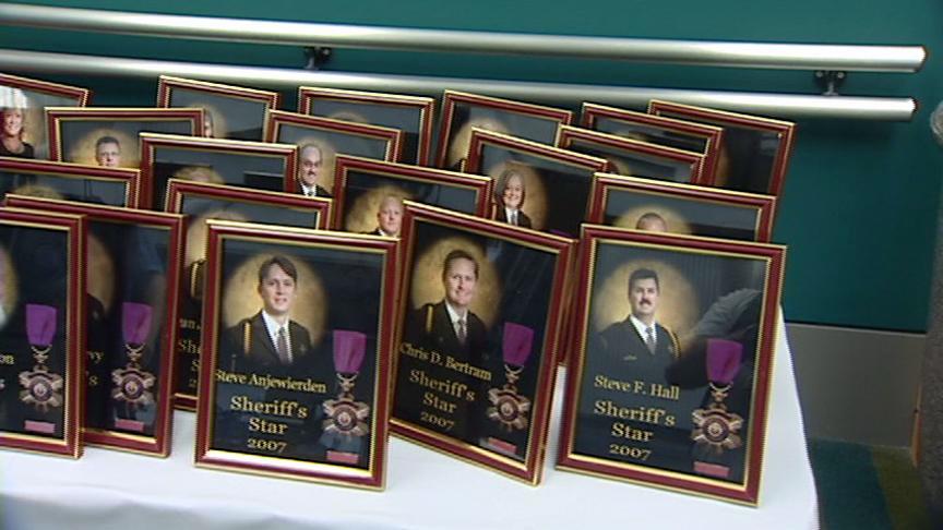 Several people recognized at awards banquet