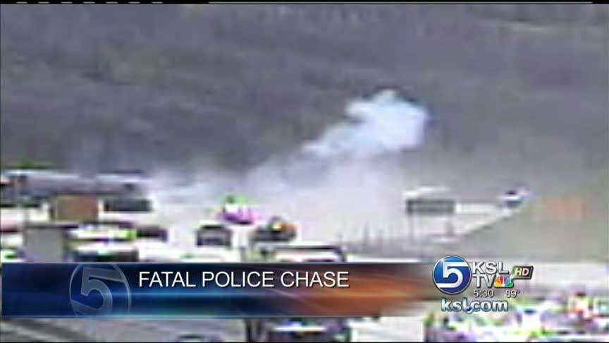 Suspect dies following chase, crash in Parley's Canyon