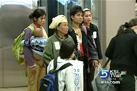 Burmese refugees begin new life in Utah