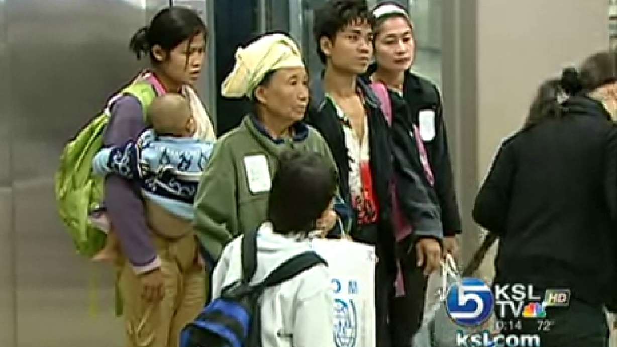 Burmese refugees begin new life in Utah
