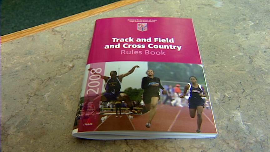 News photographer makes quick recovery after track meet injury