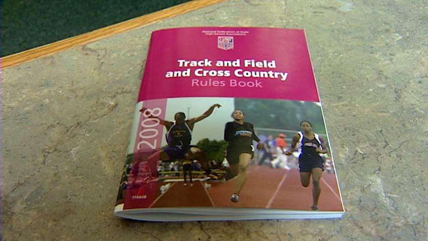 News photographer makes quick recovery after track meet injury