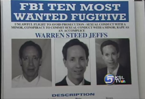 FBI Dedicating Substantial Resources to Warren Jeffs Case