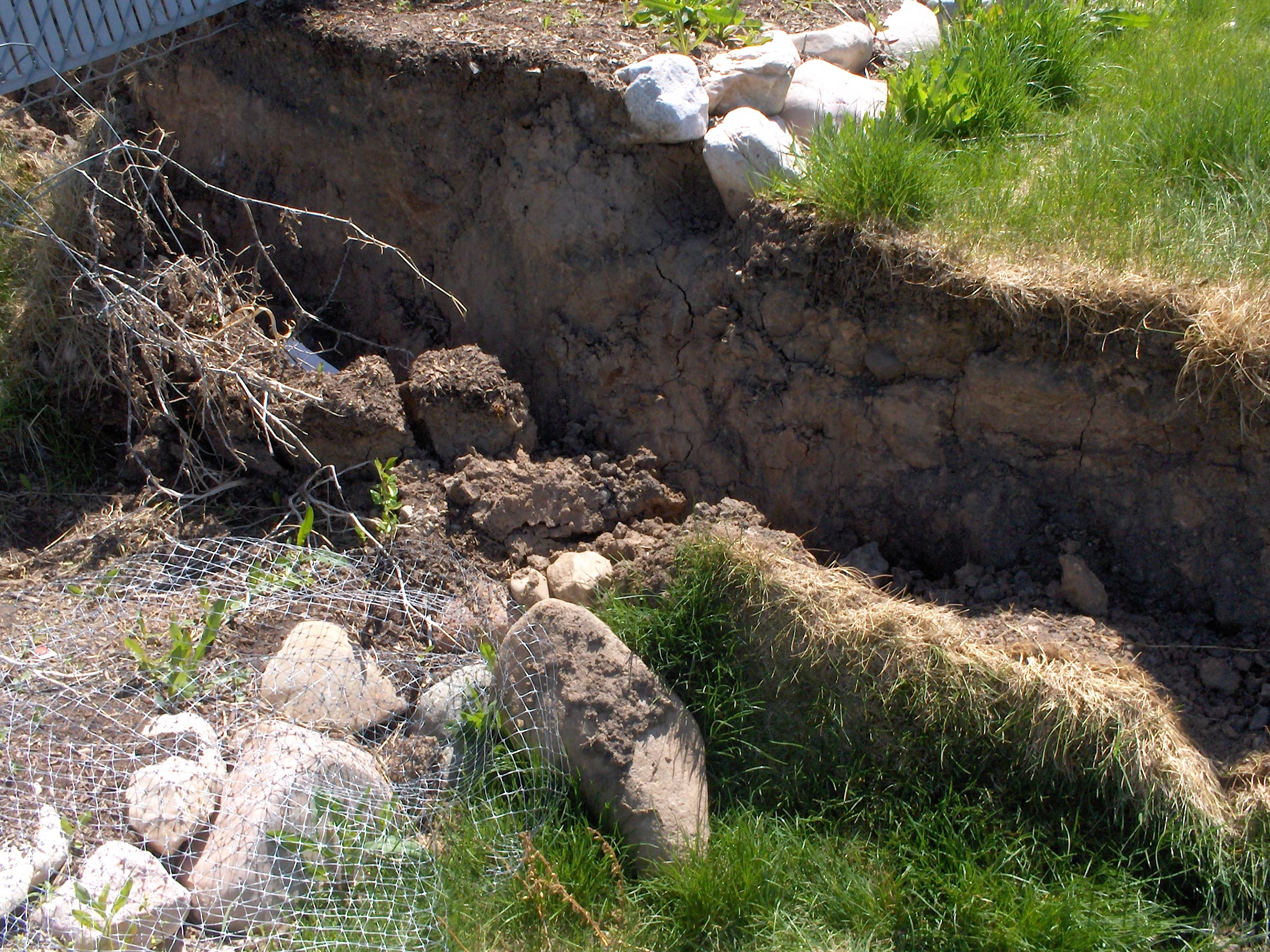 Landslide Forcing Family from Home