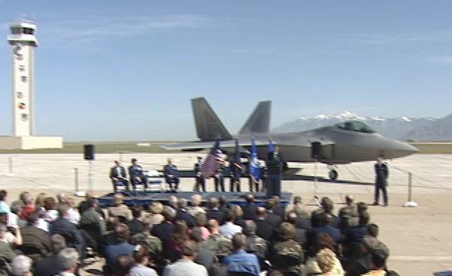 F-22 Ensures Future at Hill AFB 