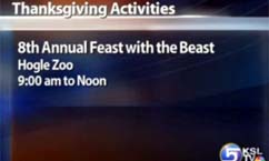 Thanksgiving Day Activities Planned