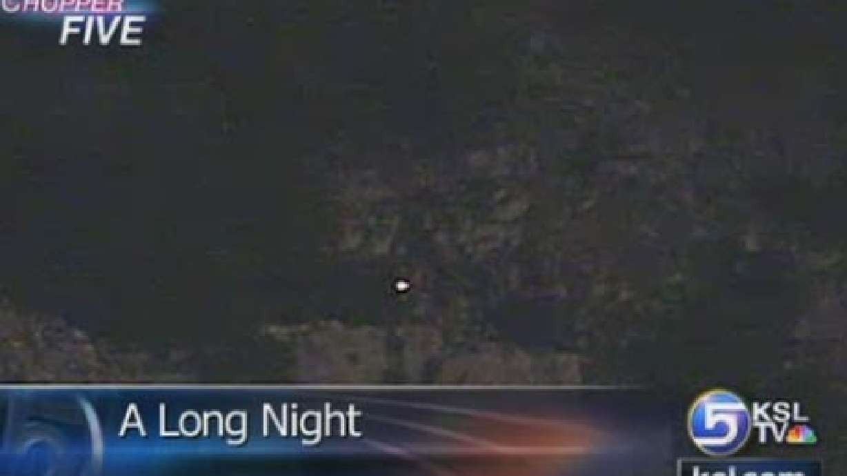 Three Teens Stuck on Mountainside Await Morning Rescue