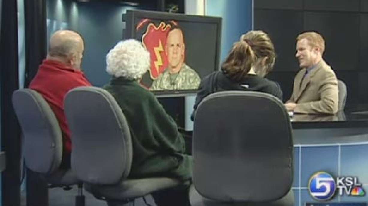 Utah Soldier Serving in Iraq Gets Chance to "See" His Family on Thanksgiving