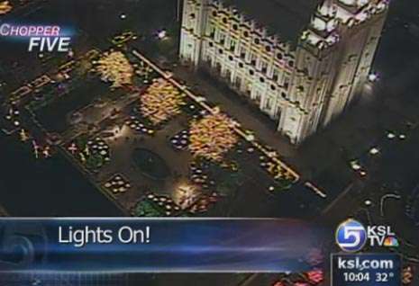 Holiday Lights Brighten Downtown SLC